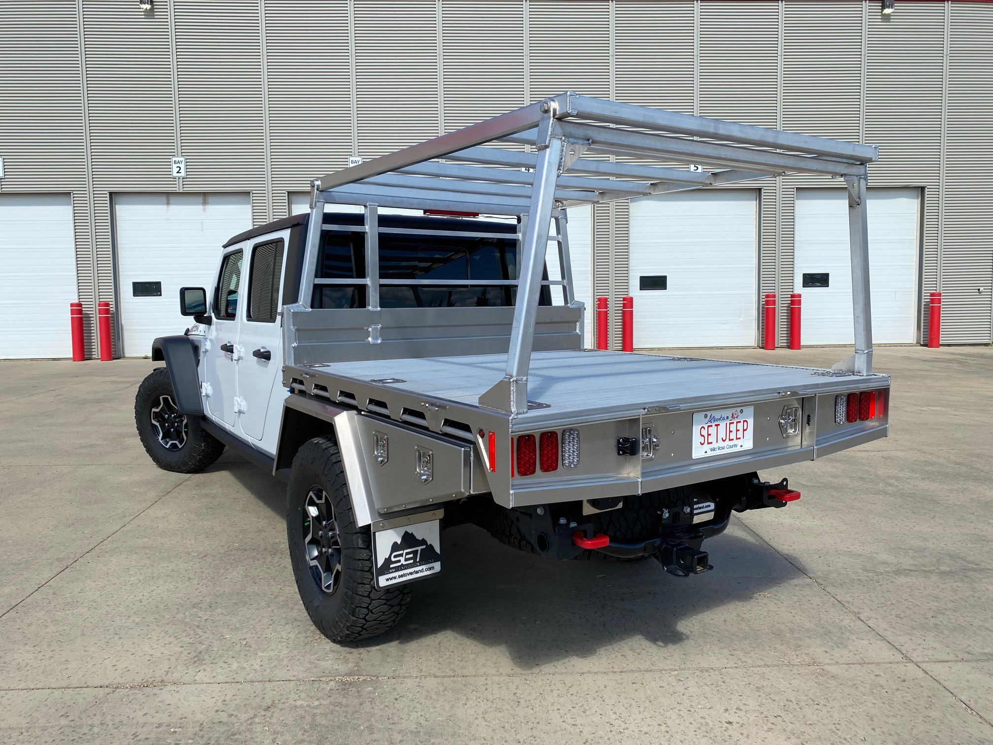 SUMMIT EXPEDITION TRUCKS JEEP GLADIATOR TACOMA TOYOTA LADDER RACK FLATBED UTE TRAY 2