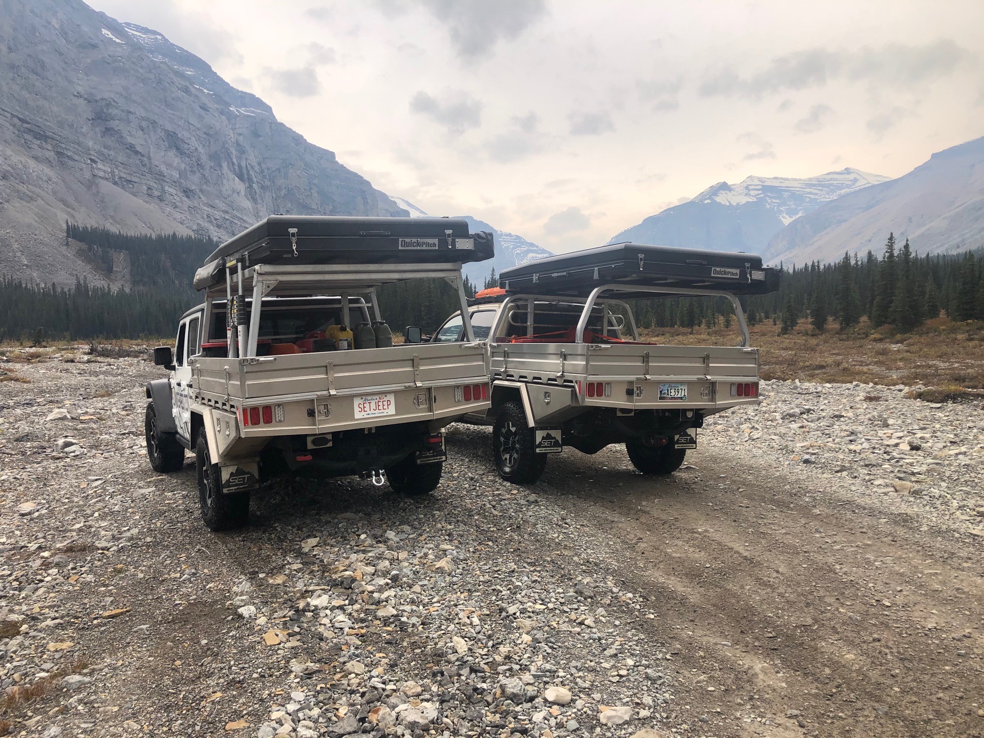 SUMMIT EXPEDITION TRUCKS JEEP GLADIATOR TACOMA TOYOTA LADDER RACK FLATBED UTE TRAY 3