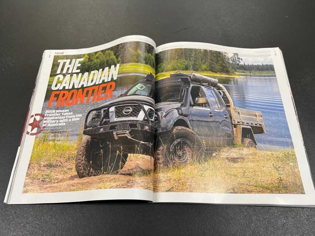 SUMMIT EXPEDITION TRUCKS NISSAN FRONTIER TREAD MAGAZINE FLAT BED UTE TRAY 6