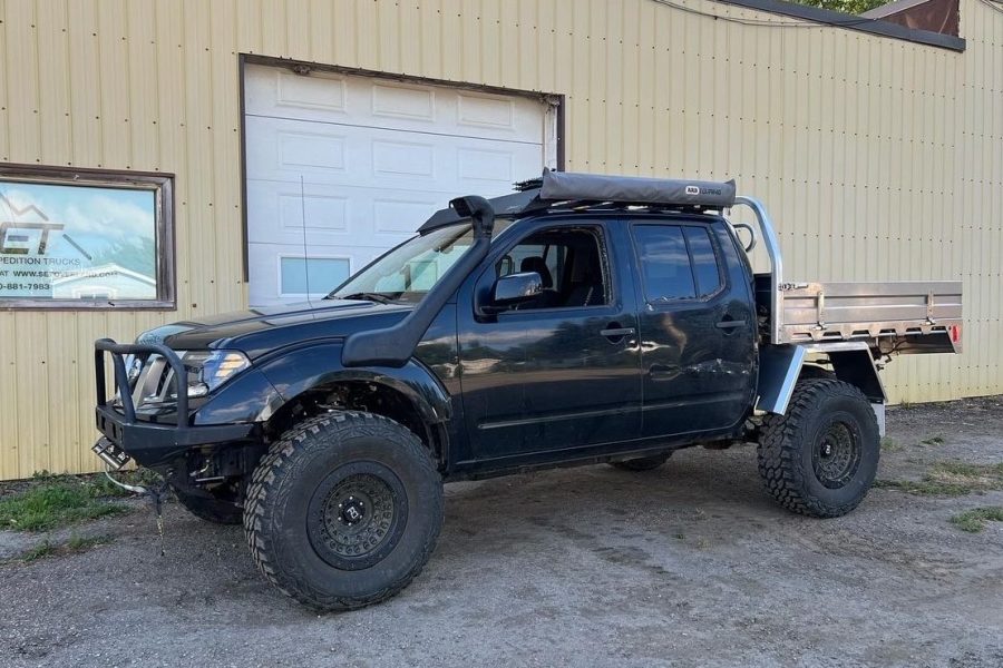 SUMMIT EXPEDITION TRUCKS NISSAN FRONTIER FLATBED UTE TRAY PACKAGE TREAD MAGAZINE
