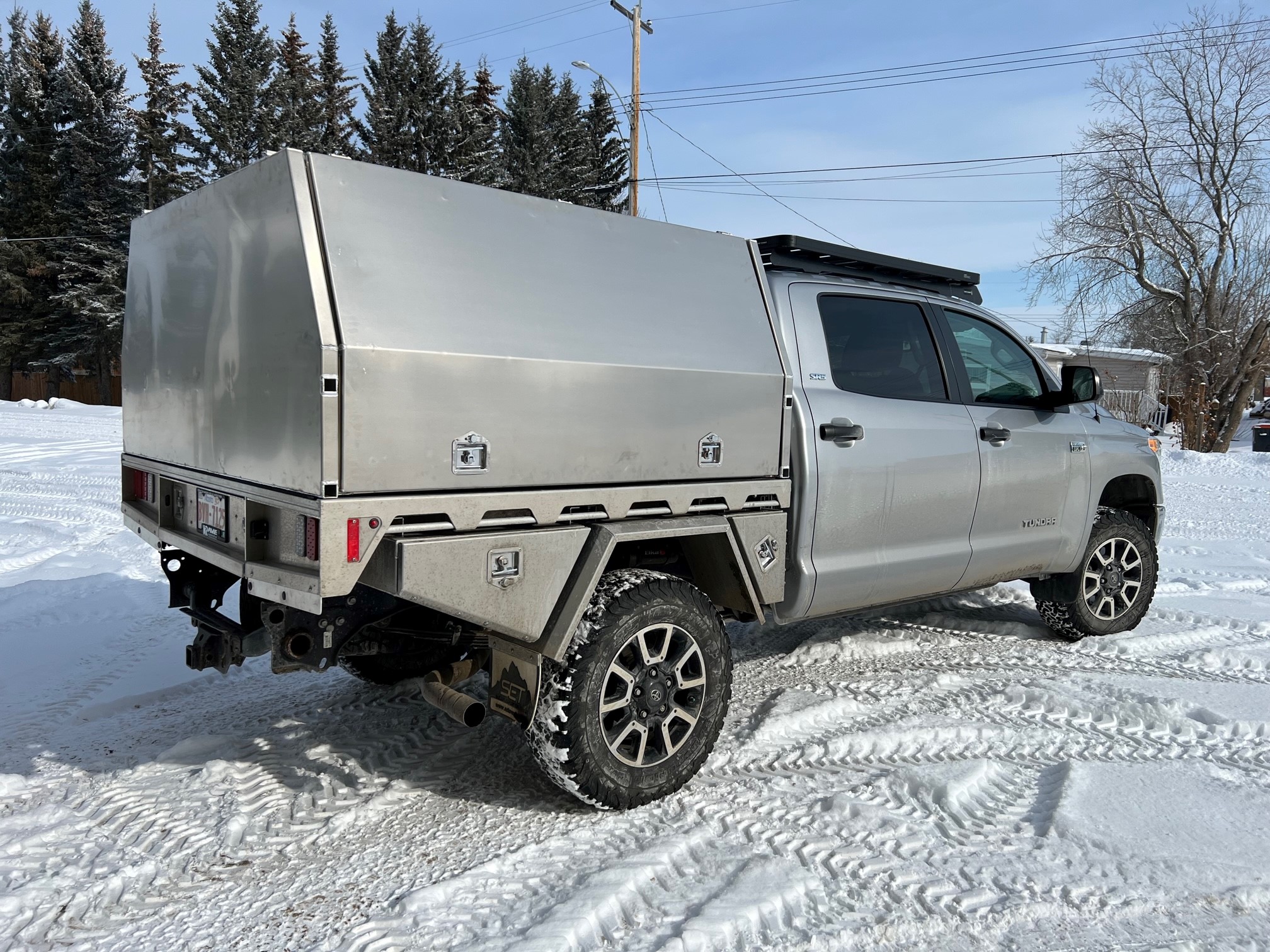 SUMMIT EXPEDITION TRUCKS FLATBED UTE TRAY TOYOTA TUNDRA CANOPY FULL SIZE