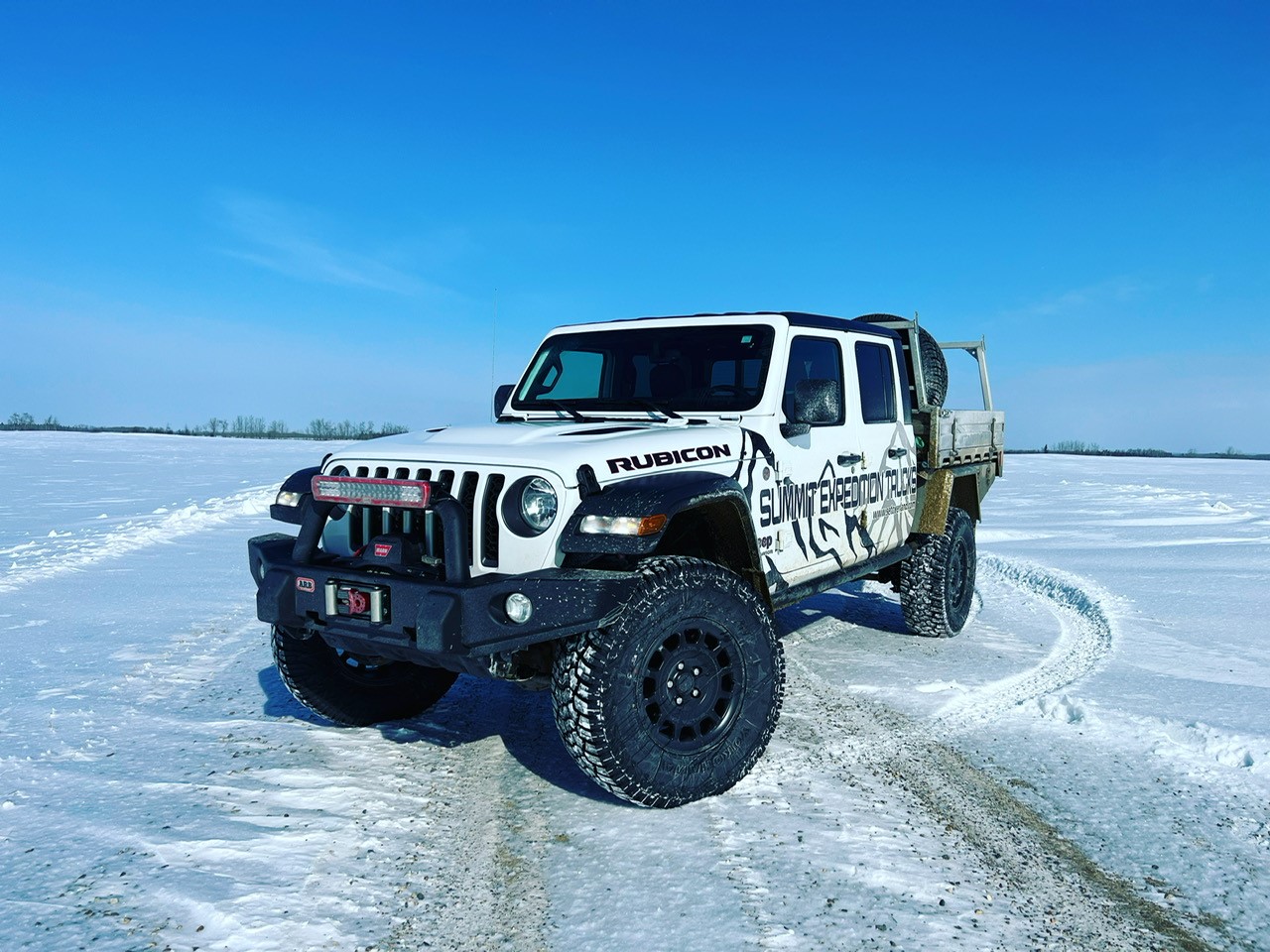 SUMMIT EXPEDITION TRUCKS JEEP GLADIATOR UTE TRAY FLATBED TRUCK TIRE CARRIER 3