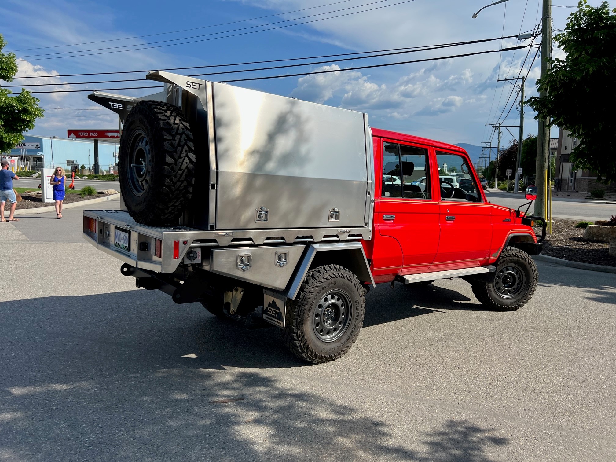 SUMMIT EXPEDITION TRUCKS TOYOTA LAND CRUISER HZJ79 6FT FLATBED UTE TRAY CANOPY 7