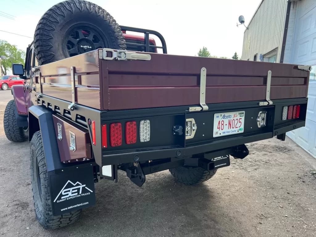 SUMMIT EXPEDITION TRUCKS JEEP GLADIATOR DIESEL UTE TRAY FLATBED TRUCK 72 SERIES 8