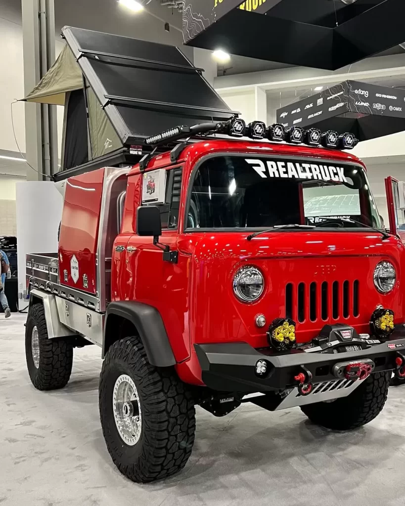 Summit Expedition Trucks Jeep FC-170 Canopy SEMA