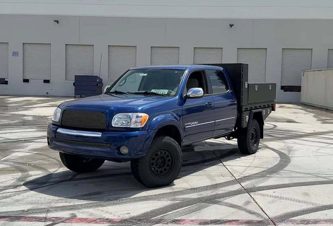 Summit Expedition Trucks Toyota Tundra 1st Gen flatbed deck ute tray package Basils Garage