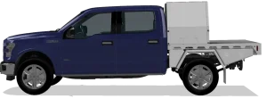 Full size 1/2 aluminum canopy package