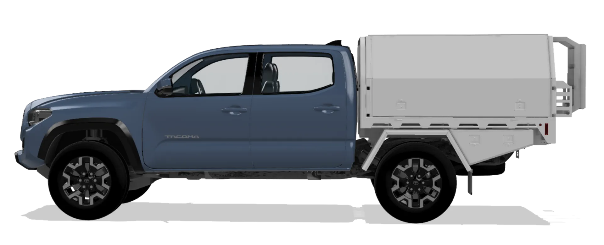 Mid size full length aluminum canopy package